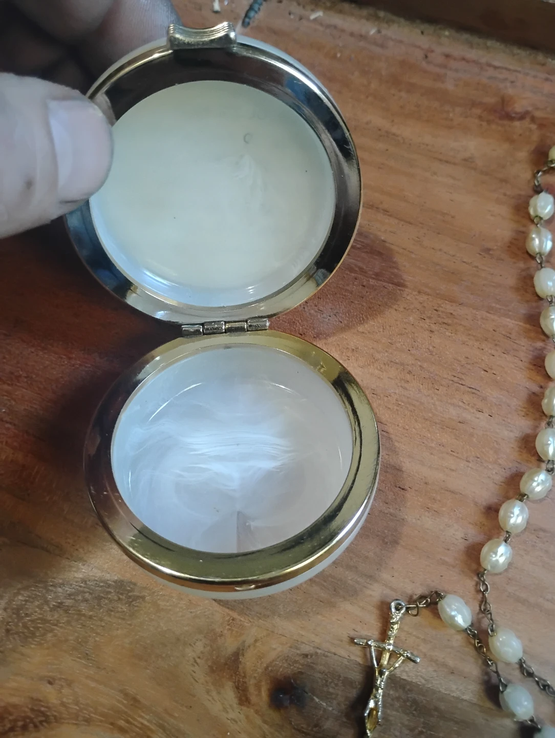 Religious Keepsake Box and Rosary Set - photo 5