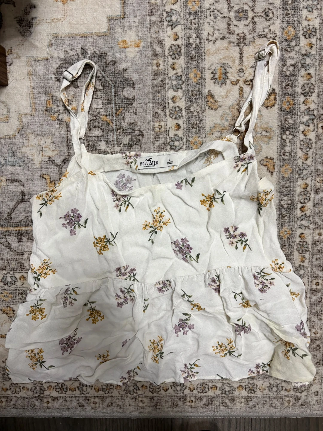 Hollister floral top