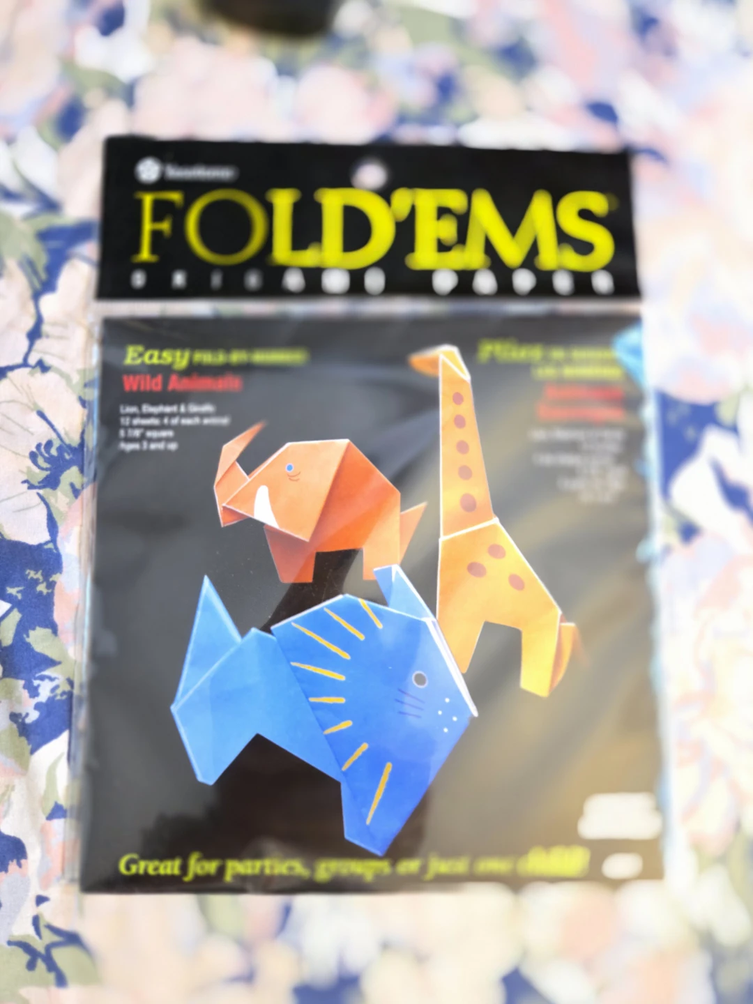 Yasutomo Fold-By-Number Fold 'Ems Origami Paper/ Set Of 2 - photo 3