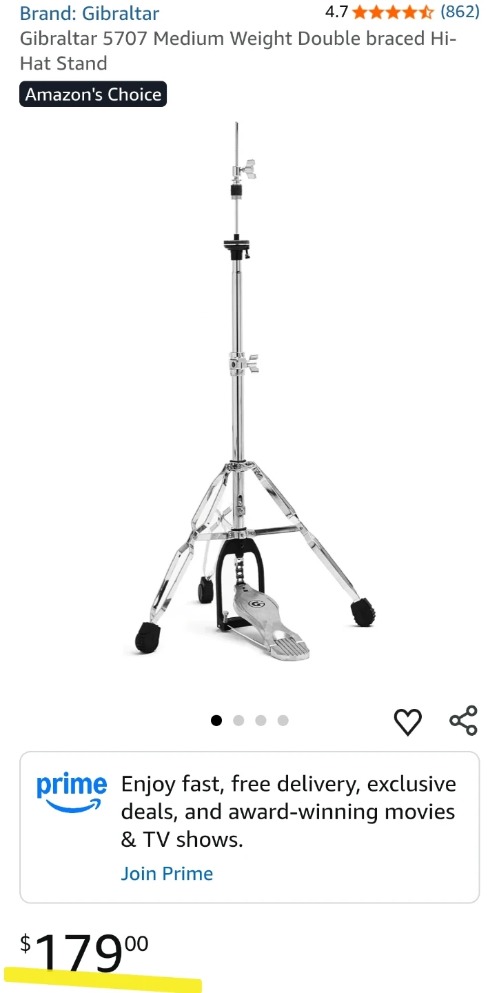 Gibraltar 5707 Hi-Hat Stand - photo 4