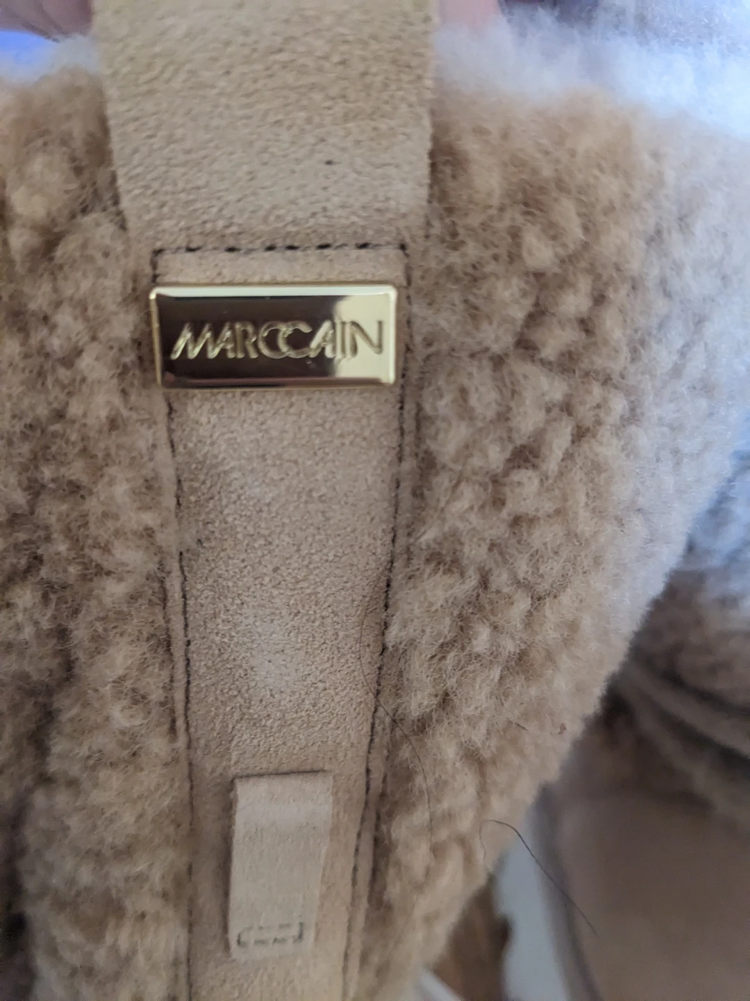 Marc Cain beige suede and faux shearling boots - photo 3