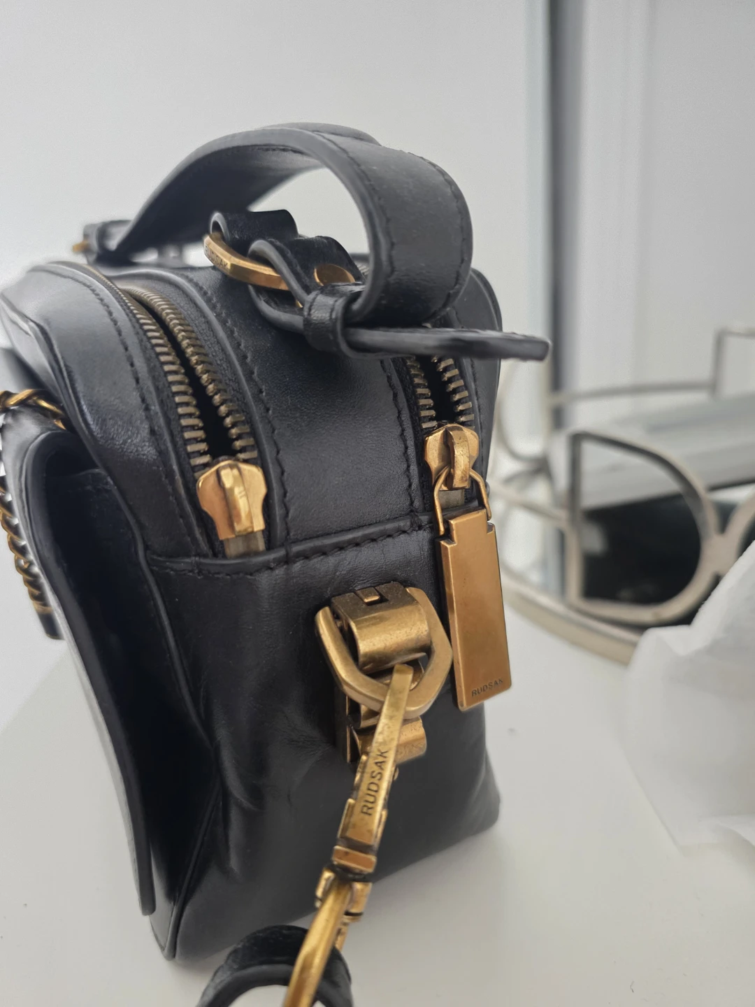 Rudsak Black Leather Shoulder Bag - photo 2