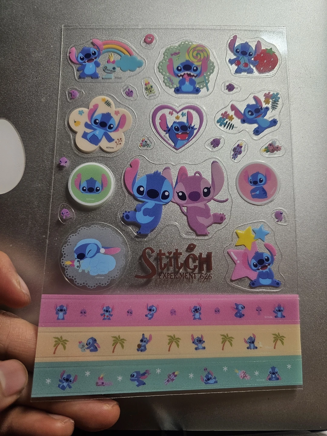 Disney Stitch Sticker Sheet - photo 2