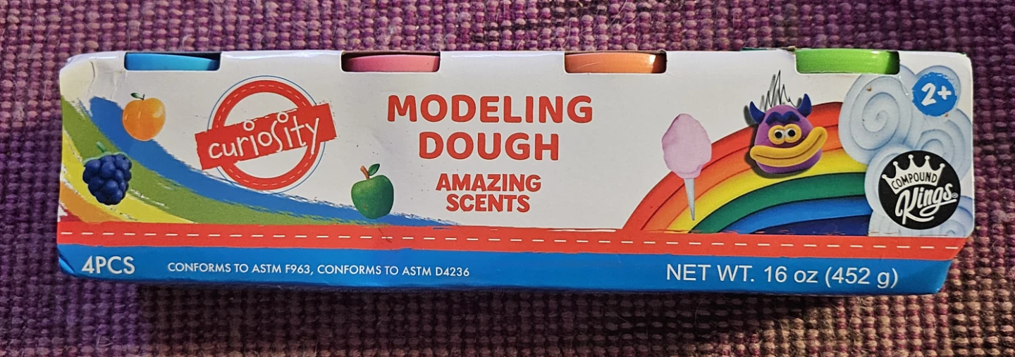 Curiosity Scented Modeling Dough 4-Pack