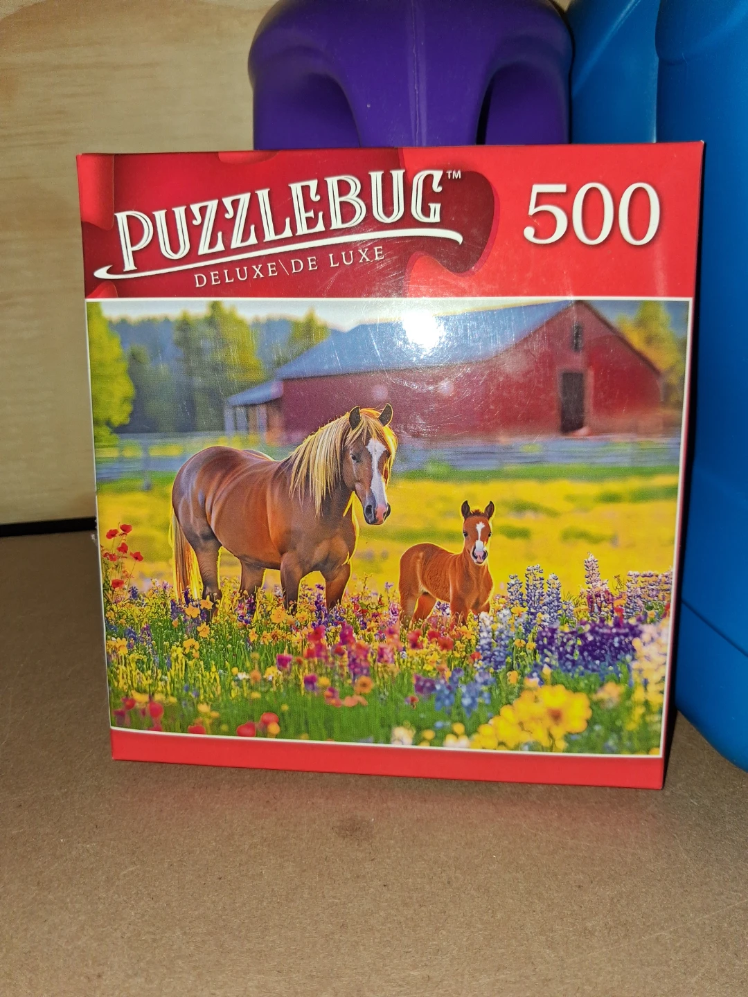 Puzzlebug 500 Piece Horse Jigsaw Puzzle