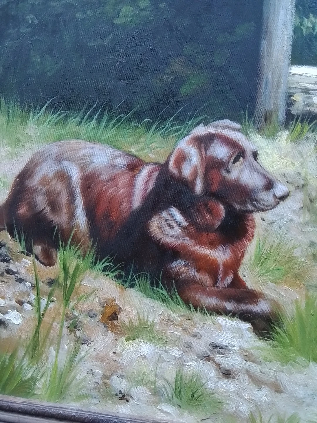 Edward Patterson Dog Oil Painting - photo 3