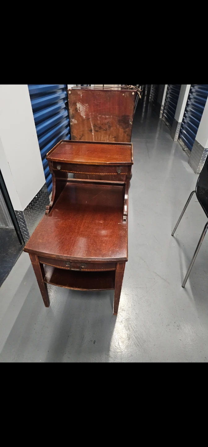 Vintage Tiered Side Table - photo 2