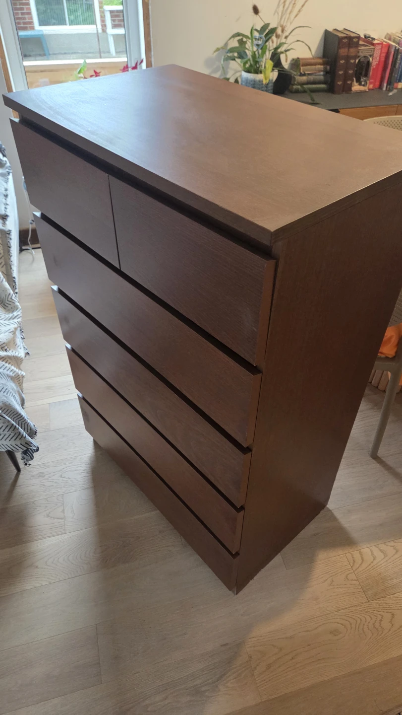 Malm 6 chest drawers