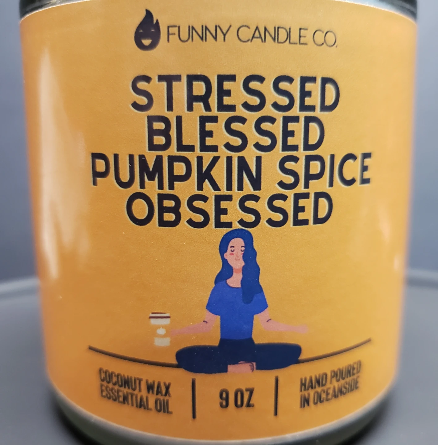 Funny Candles. Pumpkin Spice Obsessed - photo 4