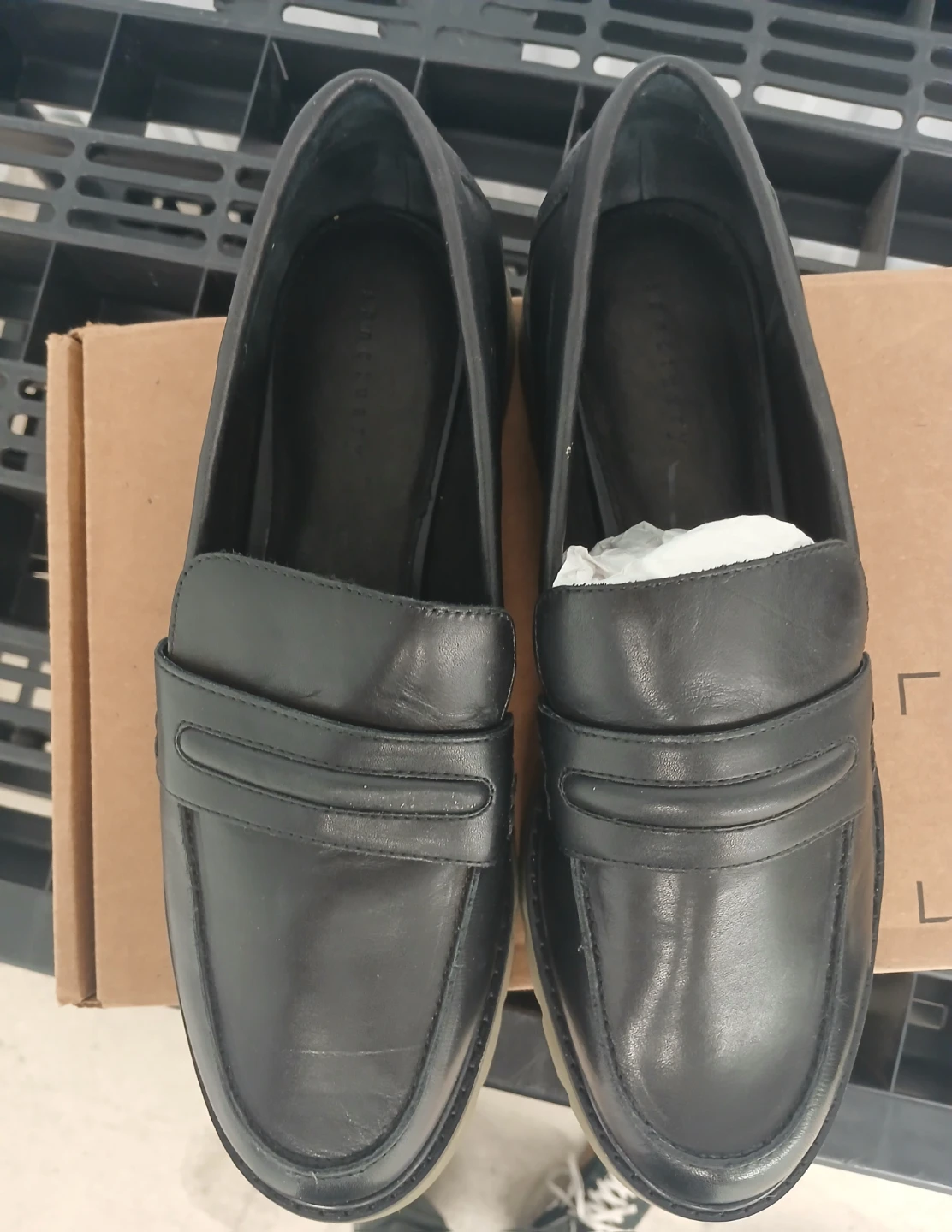Sanctuary Westside Loafers - Black/Green - Size 11M - photo 4
