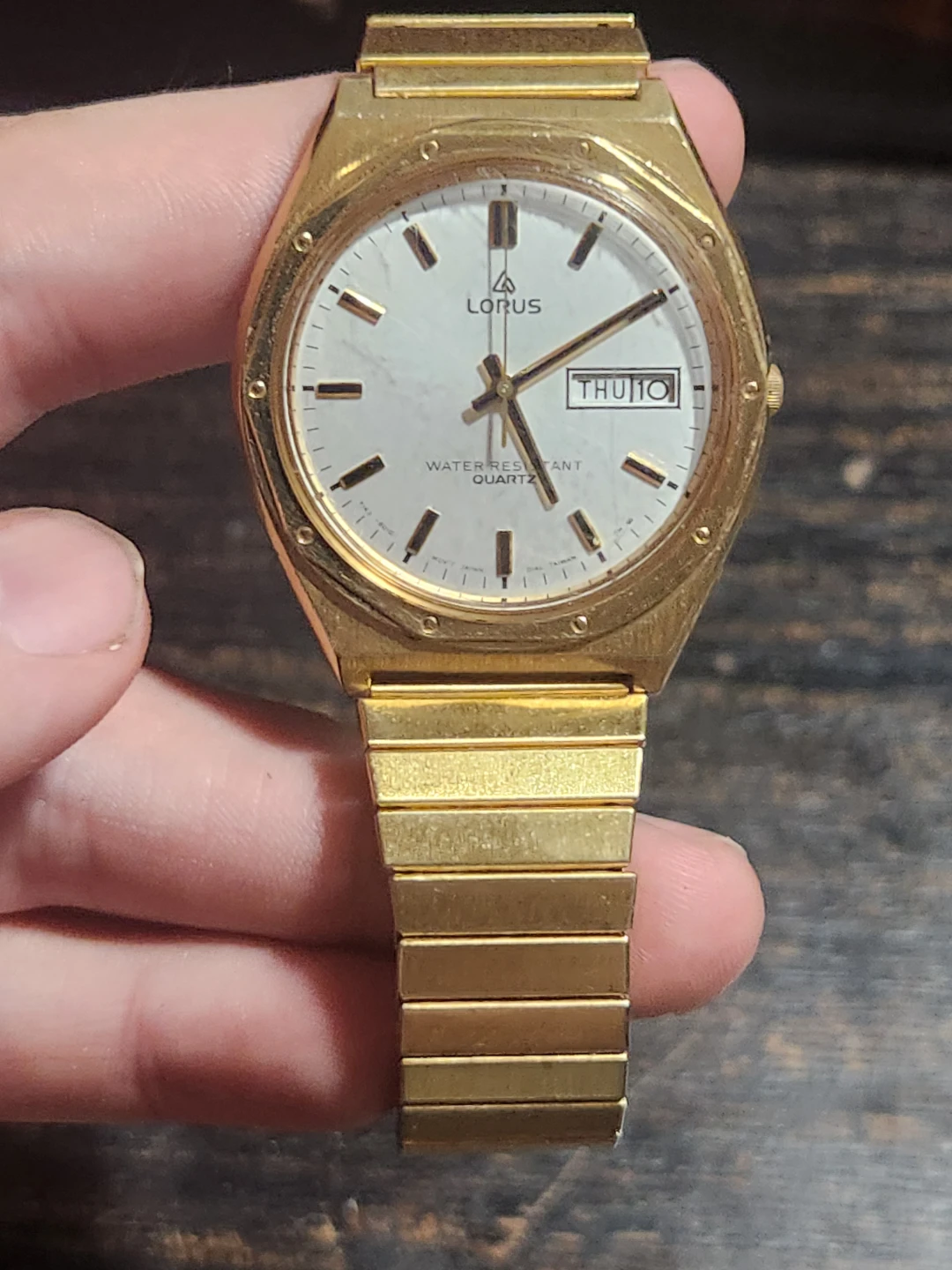 Vintage 1980s Lorus Quartz Day-Date (Y143-8010) . - photo 3