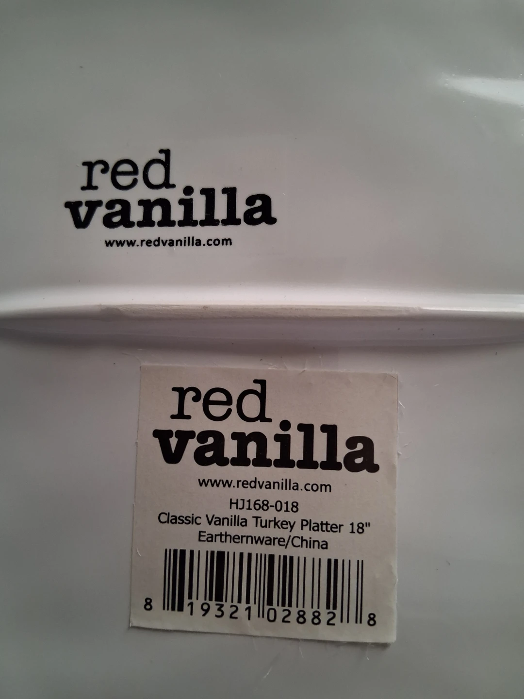Red Vanilla Classic Turkey Platter 18" - photo 2