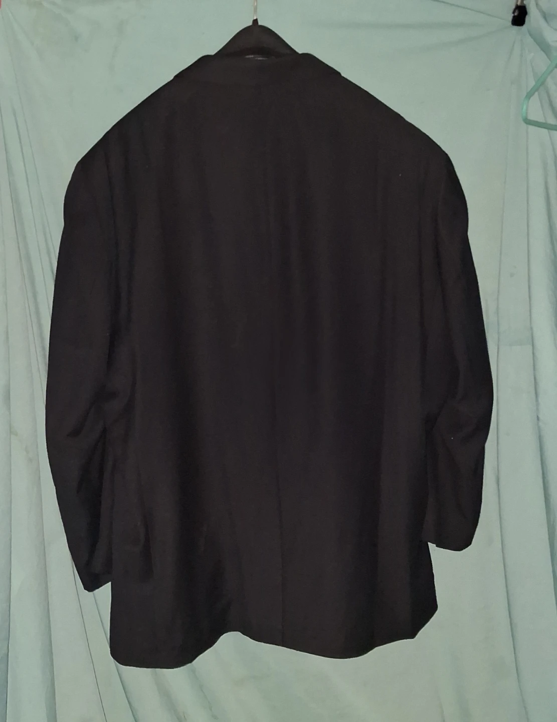 Black Mens Croft & Barrow Sport Coat Suit Jacket Blazer Size 50R - photo 5