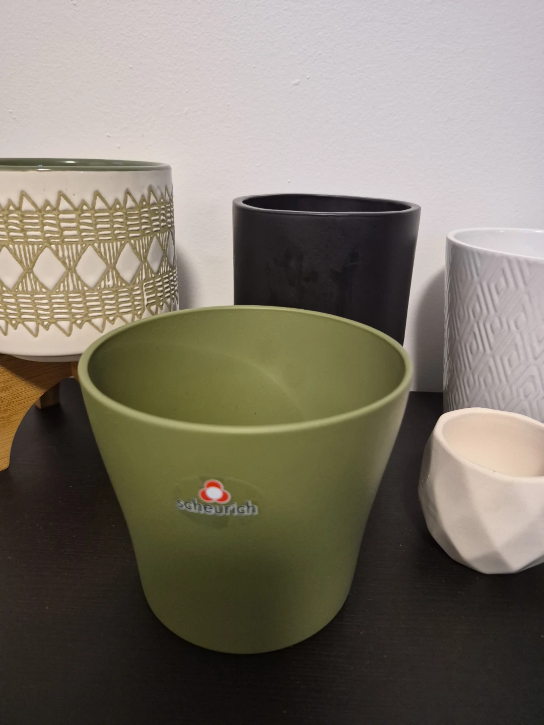 Set of Assorted Decorative Ceramic Plant Pots - photo 2