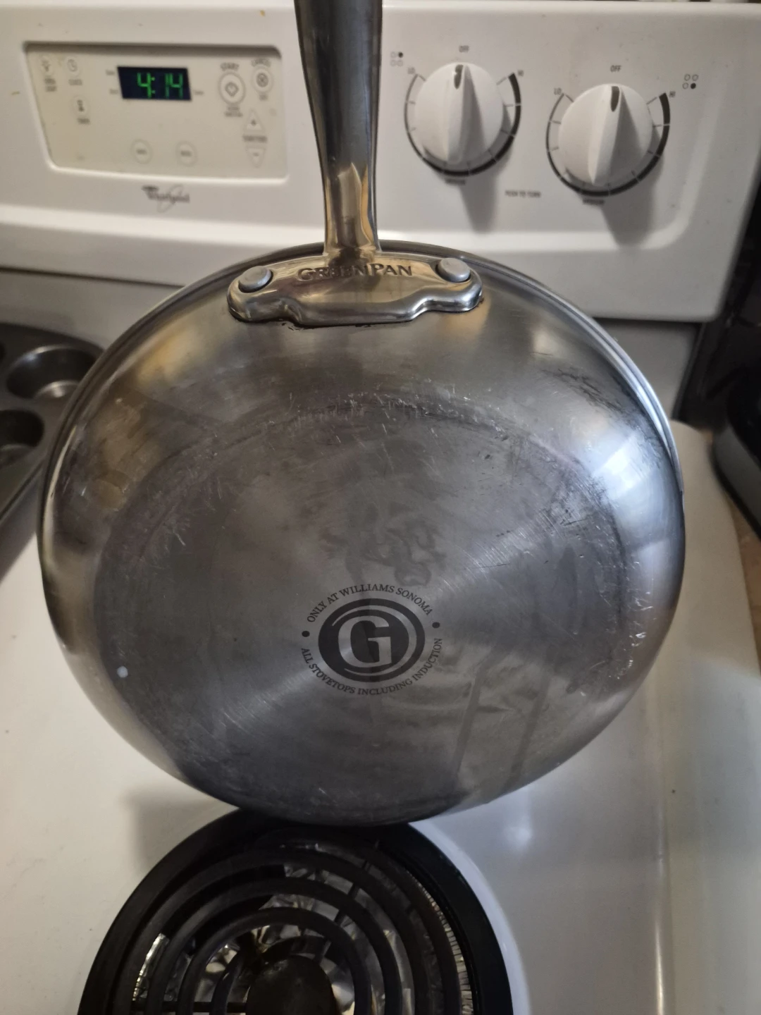 GreenPan Premiere Max Stainless Steel Nonstick Fry Pan - photo 3