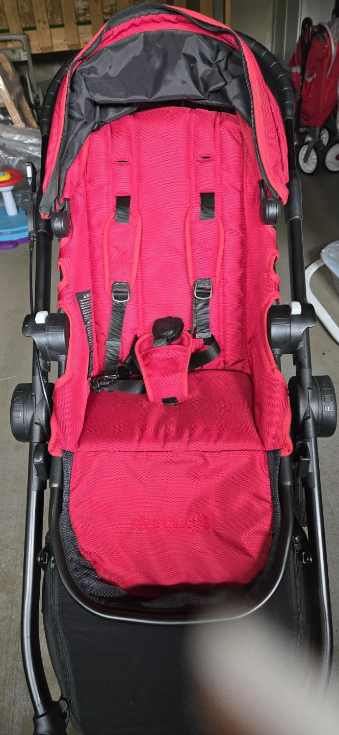 Baby Jogger City Select Stroller - Red - photo 2
