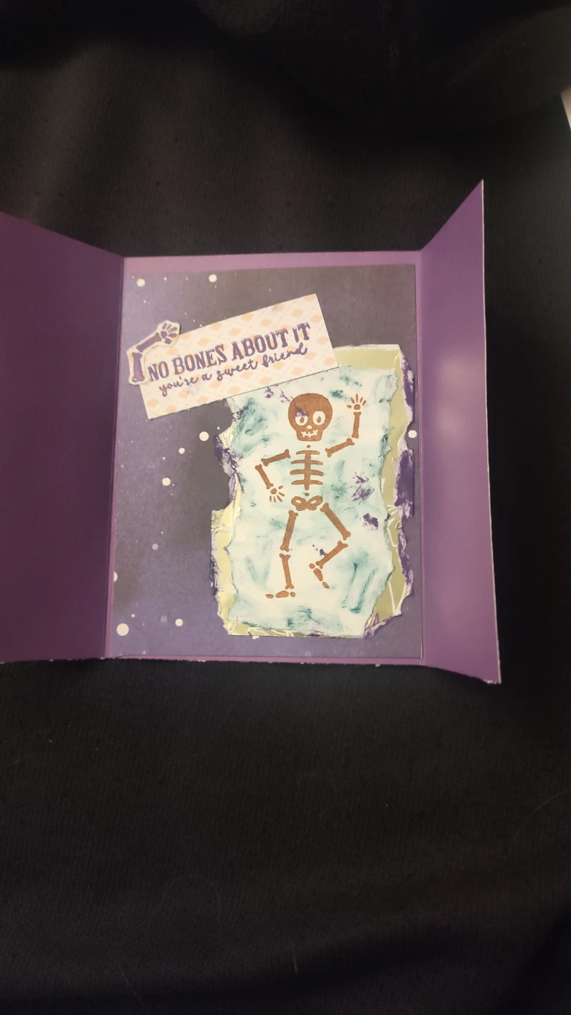 Handmade Halloween Greeting Card - photo 2