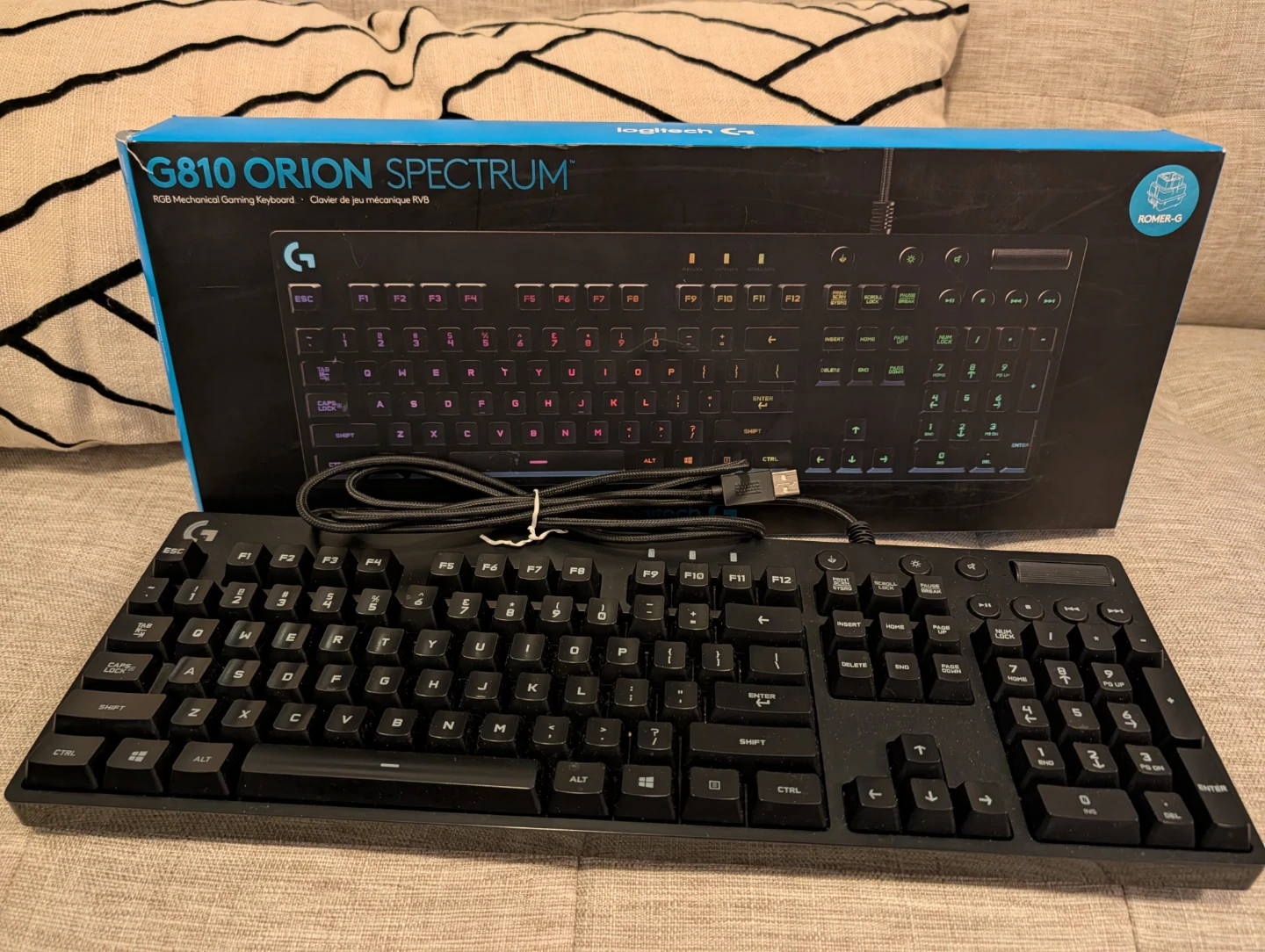 G810 Orion Spectrum Gaming Keyboard