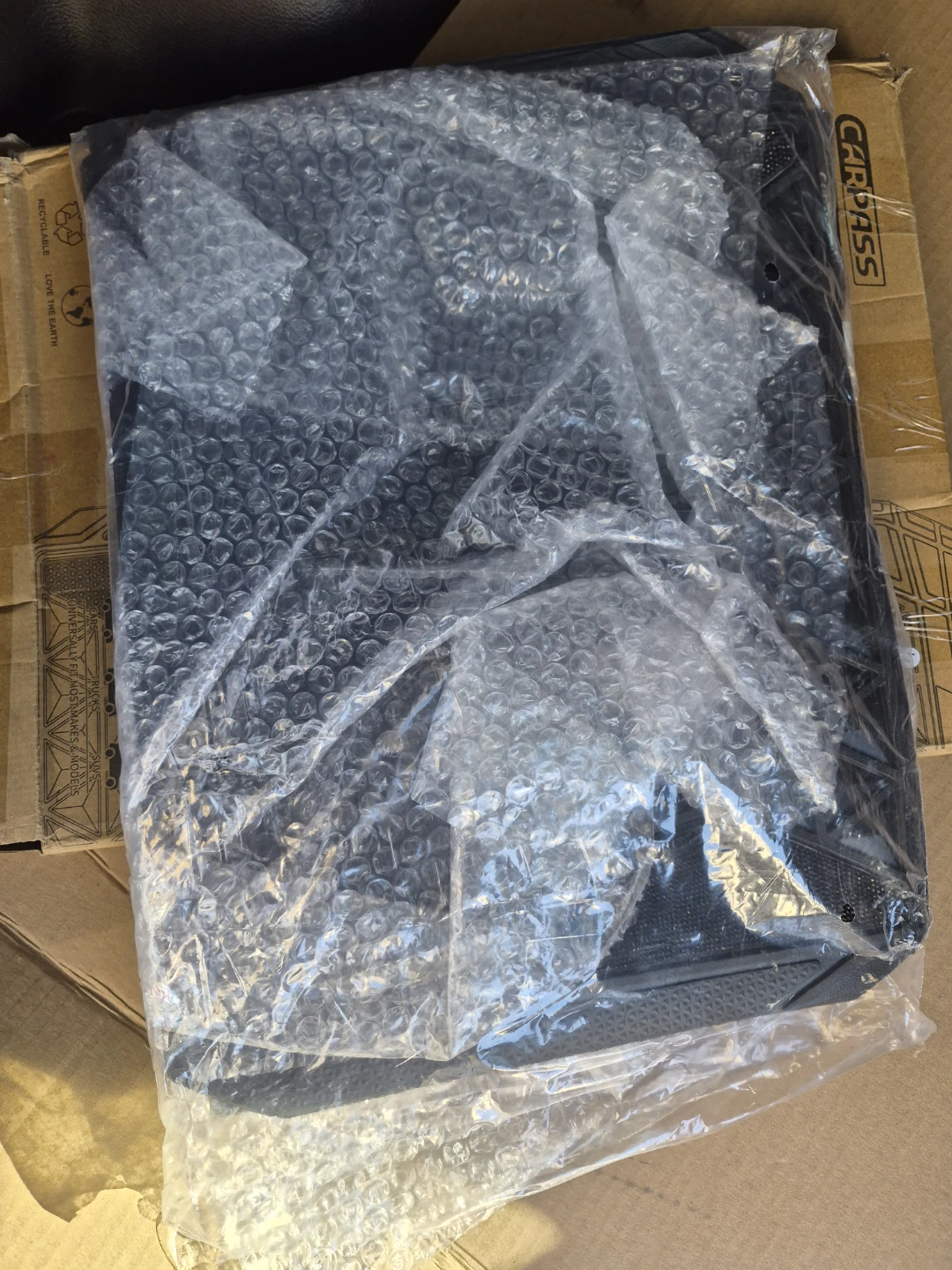 Black Universal Car Floor Mats - photo 2