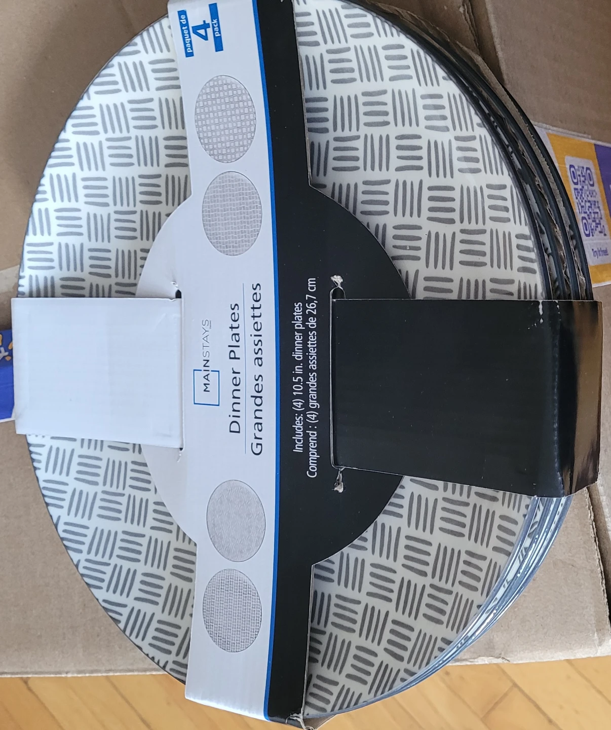 Mainstays 4-Pack Dinner Plates - photo 3
