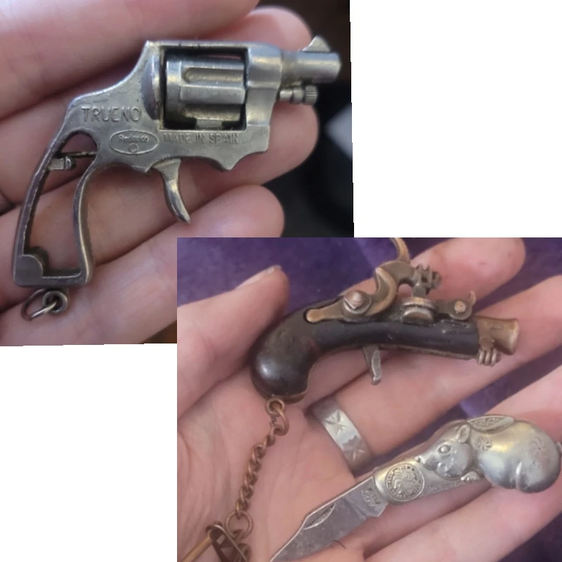 3 VERY OLD MINI COLLECTABLES