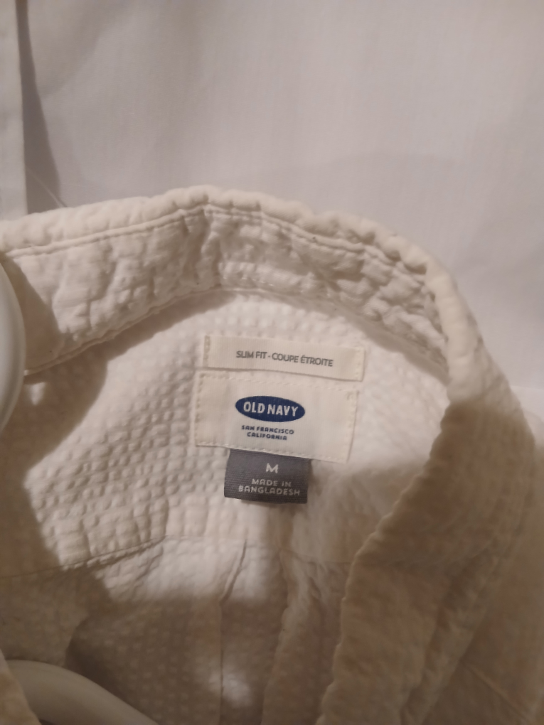 Old Navy White Slim Fit Shirt - photo 2
