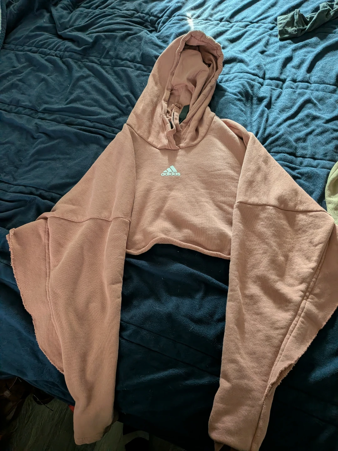 Adidas Made With Nature Crop Hoodie