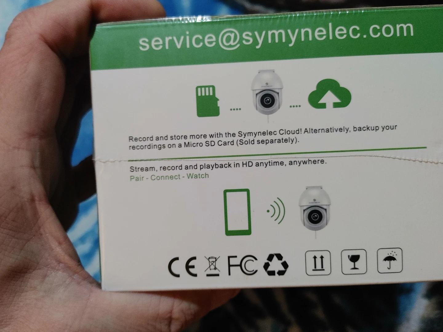 Symynelec G12 2K Outdoor Wi-Fi Security Camera - photo 3