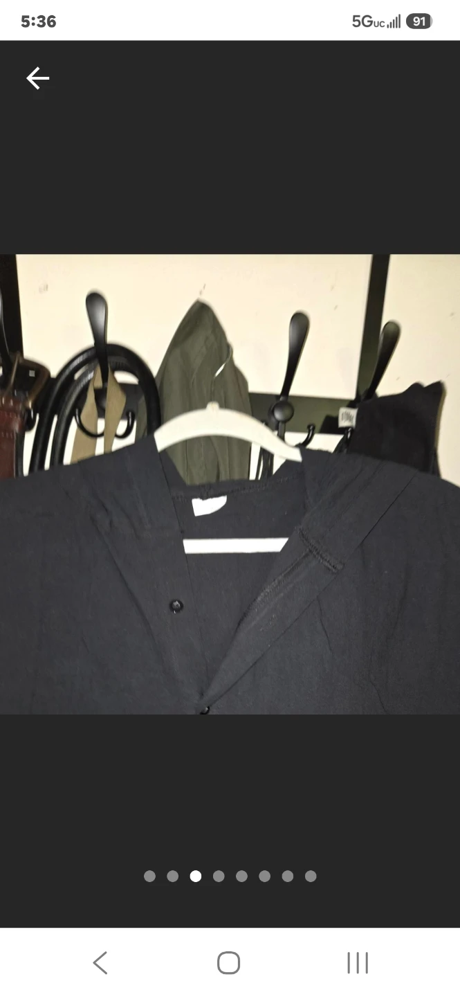 Linen-esque Hooded Short Sleeved Jump Suit in a Men's 4XL - photo 4
