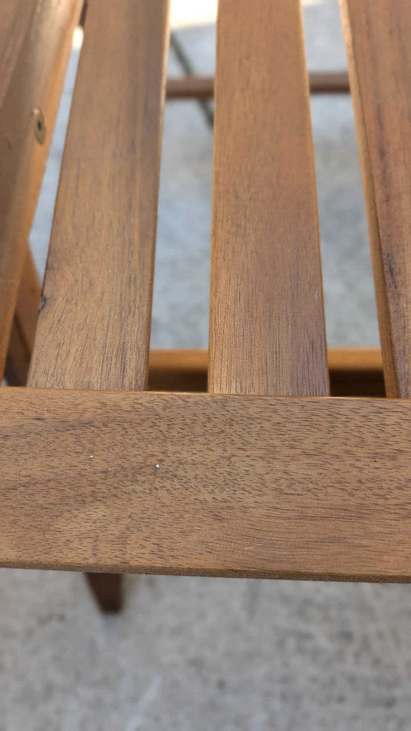 Set of 2 Outdoor Acacia Wood Folding Chairs - photo 5