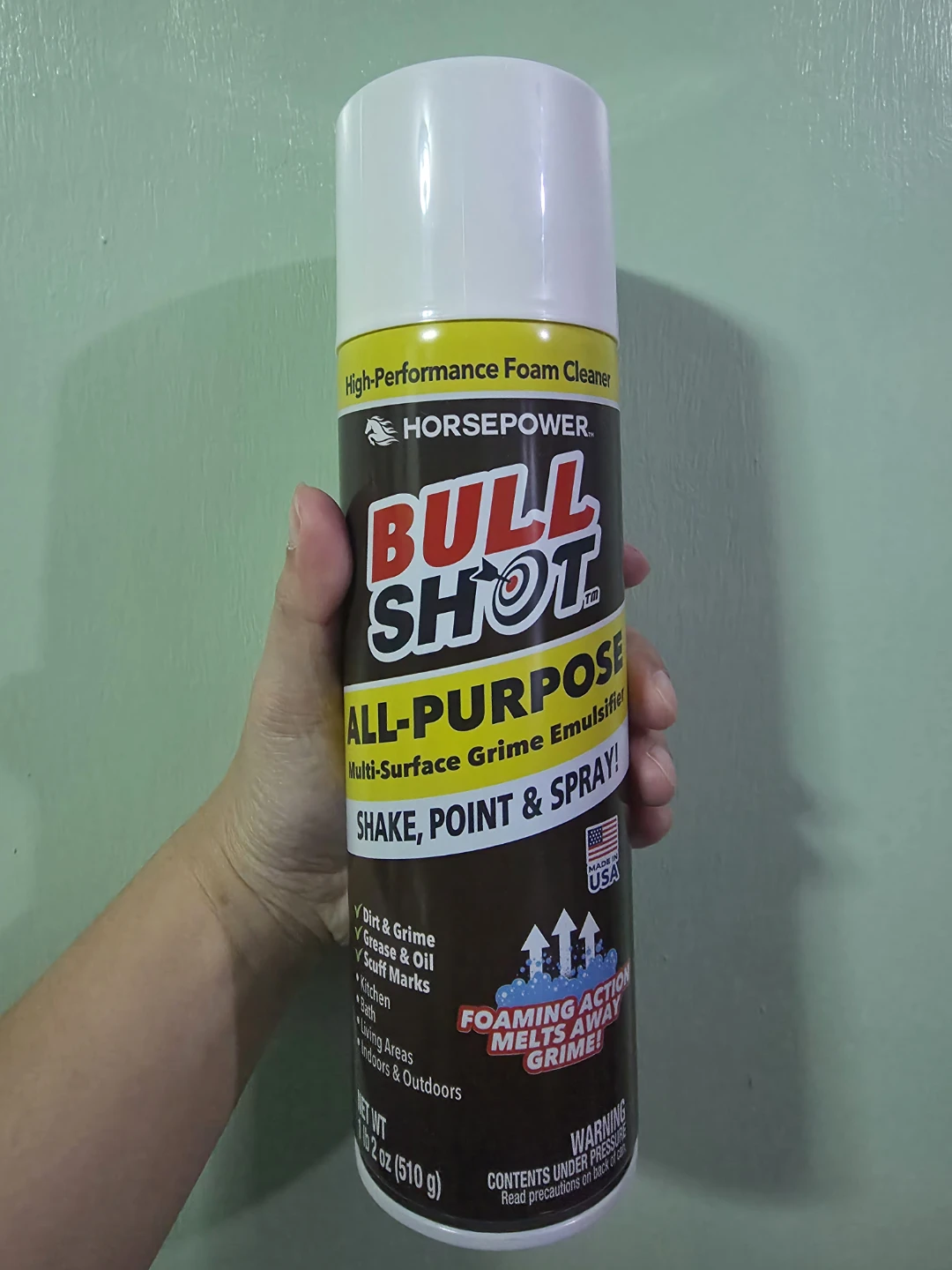 Horsepower Bull Shot All-Purpose Foam Cleaner
