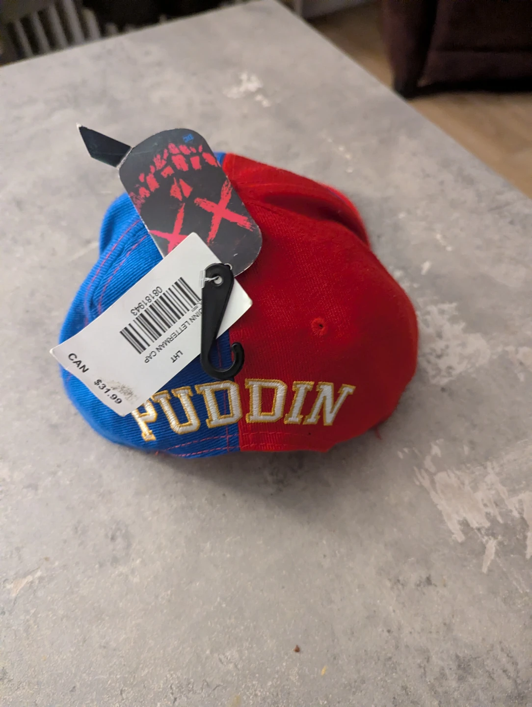 Harley Quinn Puddin Letterman Cap - photo 2