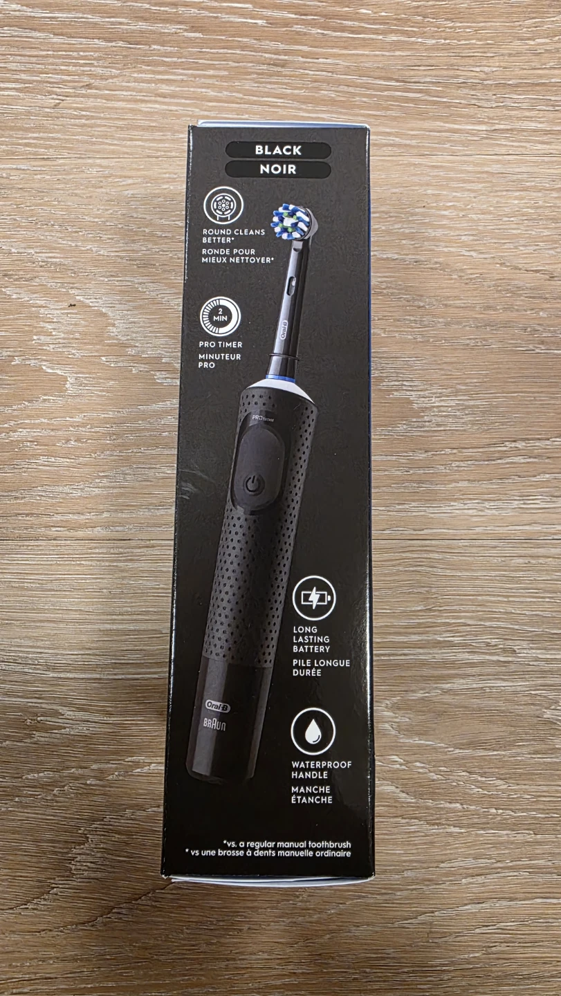 Oral-B PRO 500+ Rechargeable Electric Toothbrush - Black - photo 2