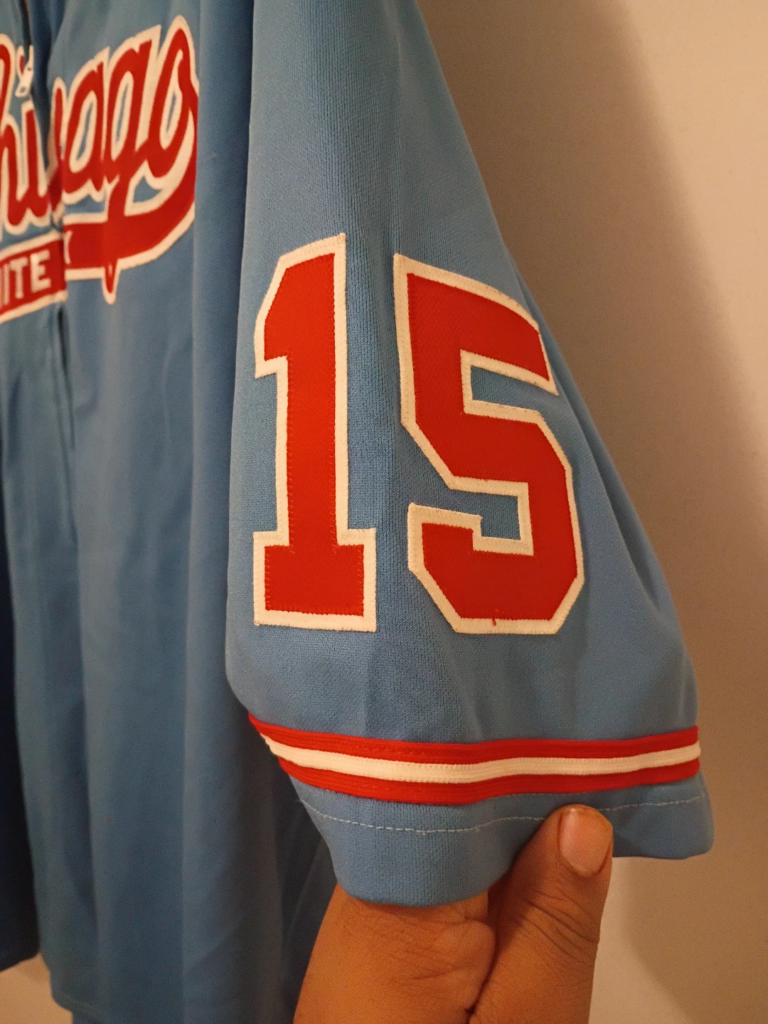 original number 15 dick Allen 1972 Chicago White Sox road Jersey - photo 5