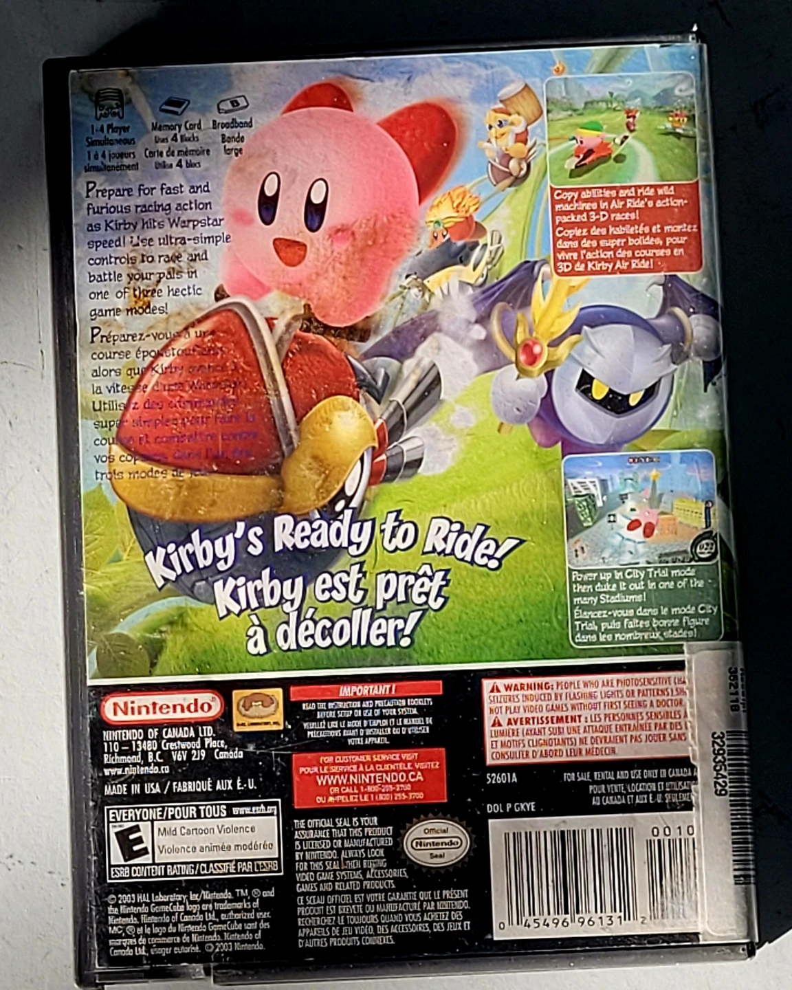 Nintendo GameCube Kirby Air Ride (32935429) - photo 2