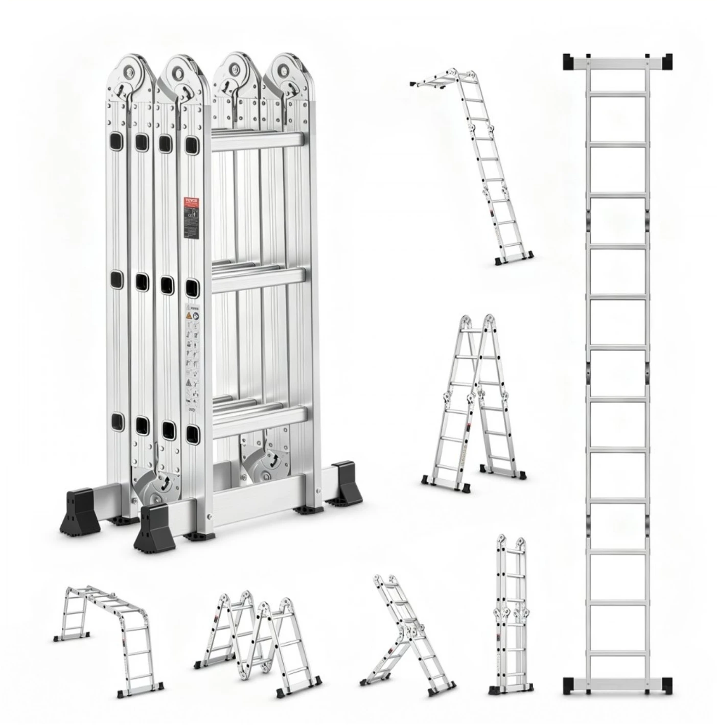 VEVOR Multi-Purpose Folding Ladder 12FT - photo 2