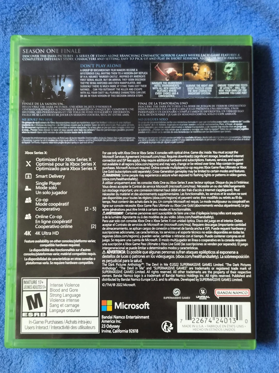 Read Bio | The Devil In Me (Xbox One/Series X) - photo 2