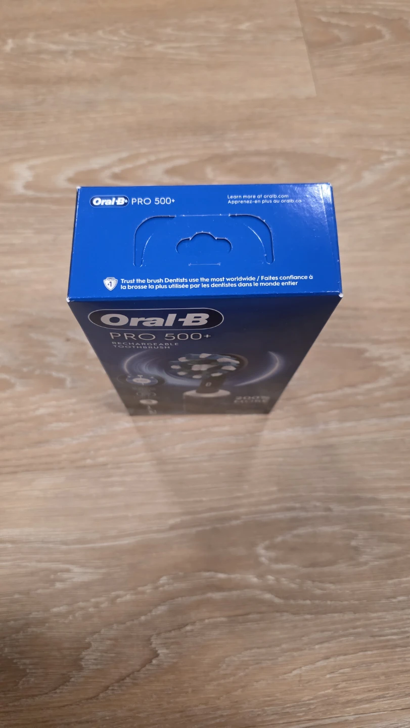 Oral-B PRO 500+ Rechargeable Electric Toothbrush - Black - photo 4