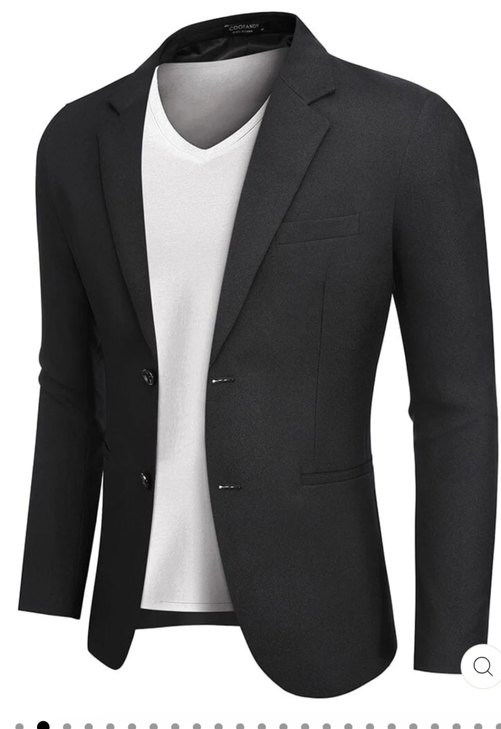 🖤 Brand New Black Men’s Suit Jacket – Size Large