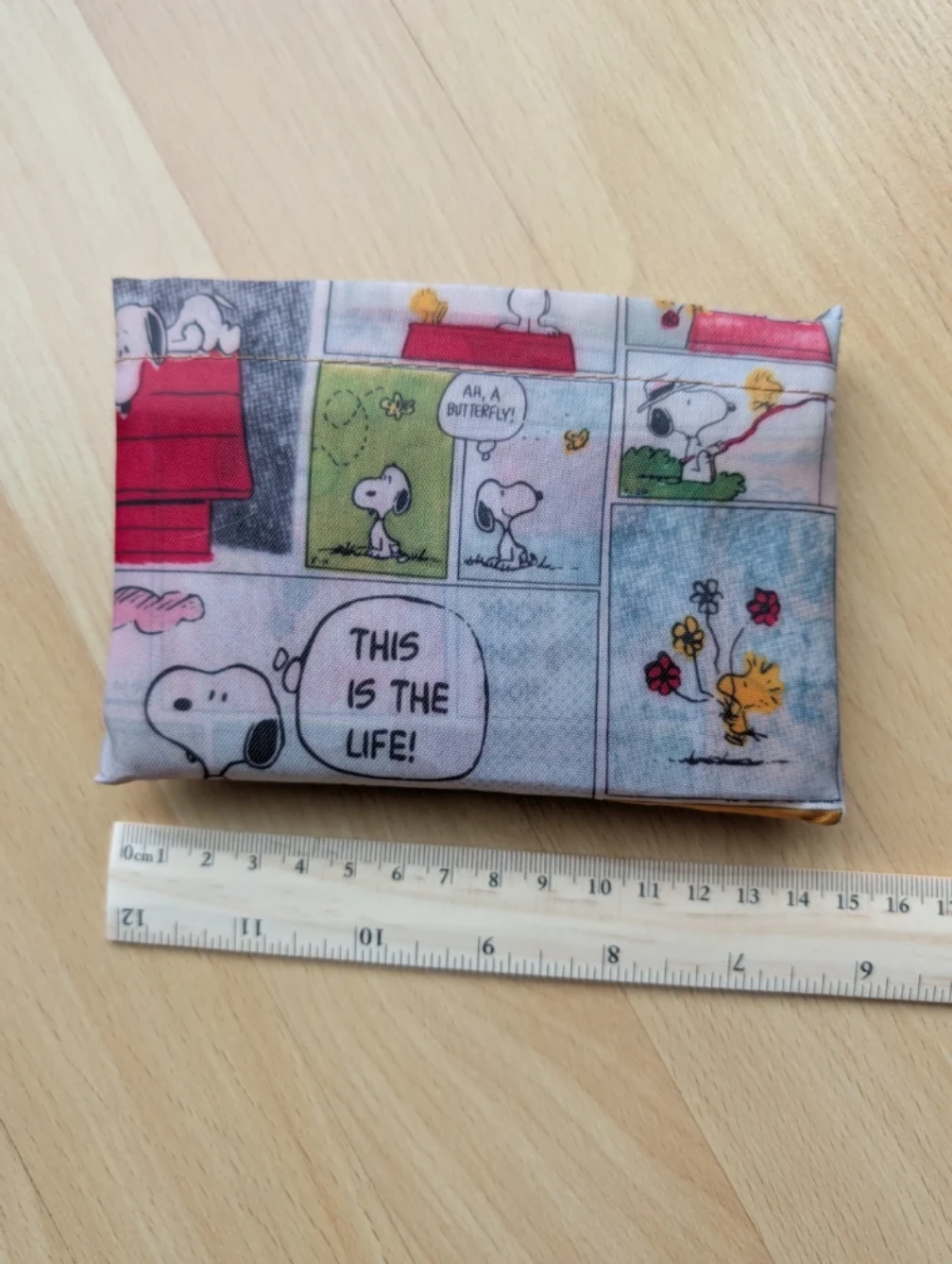 Peanuts Snoopy Comic Strip Reusable Shopping Bag new