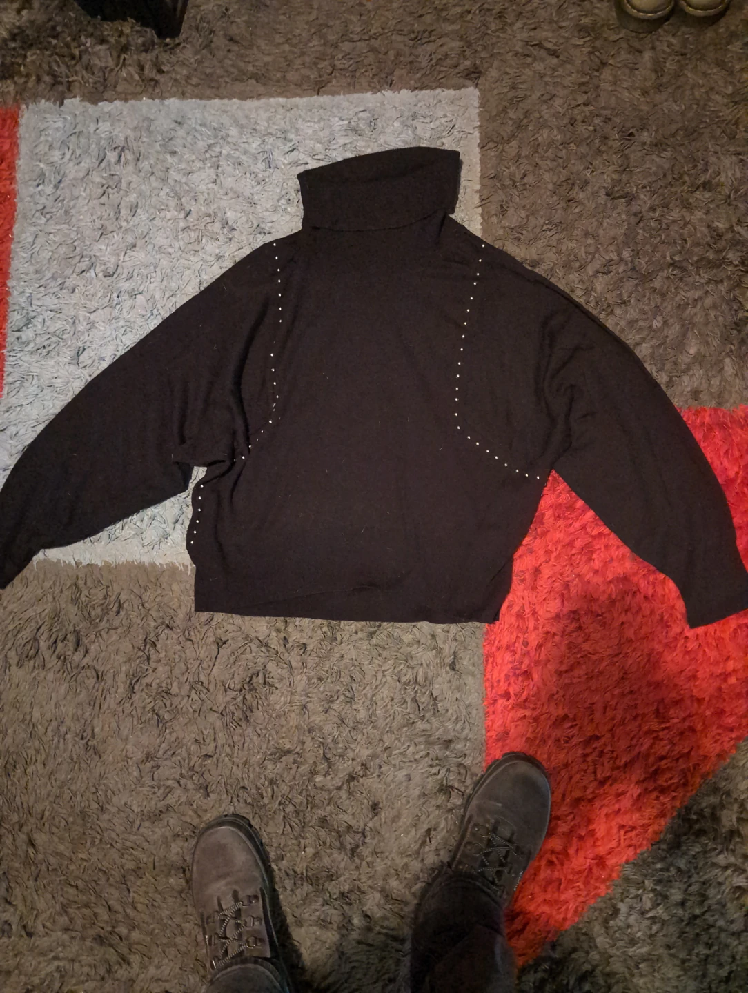 Buffalo David Bitton Black Turtleneck Sweater
