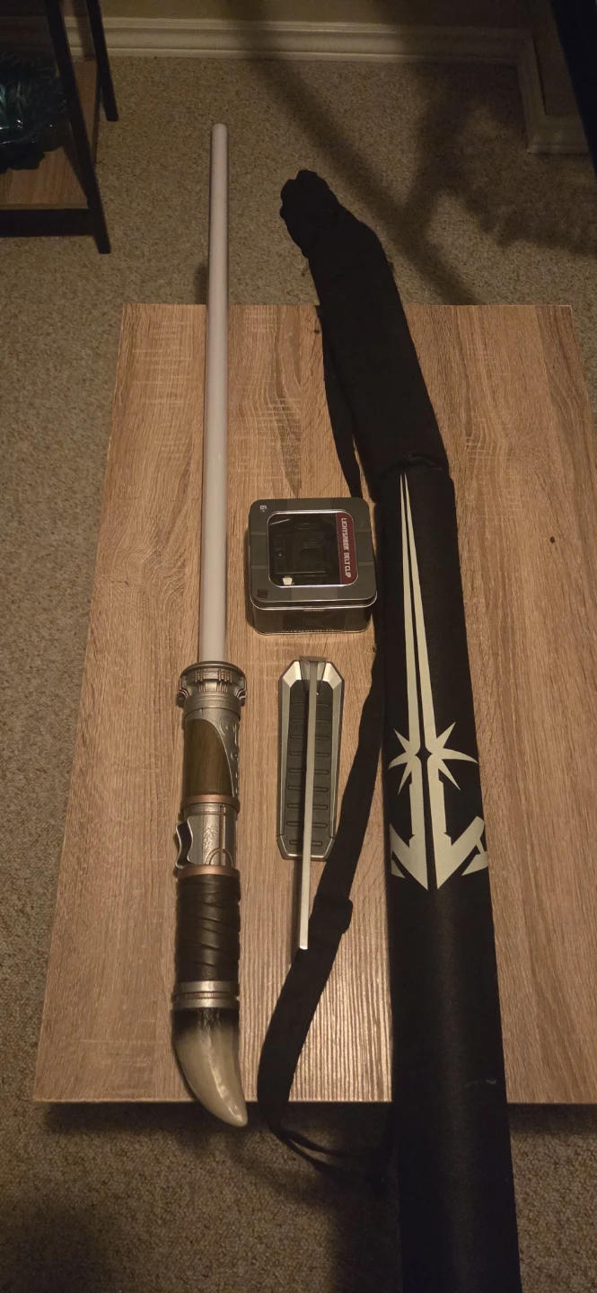 Star  earth elemental Lightsaber with Belt Clip