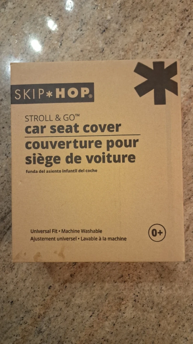 BNIB NEW Skip Hop Stroll & Go Car Seat Cover - Heather Grey - photo 2