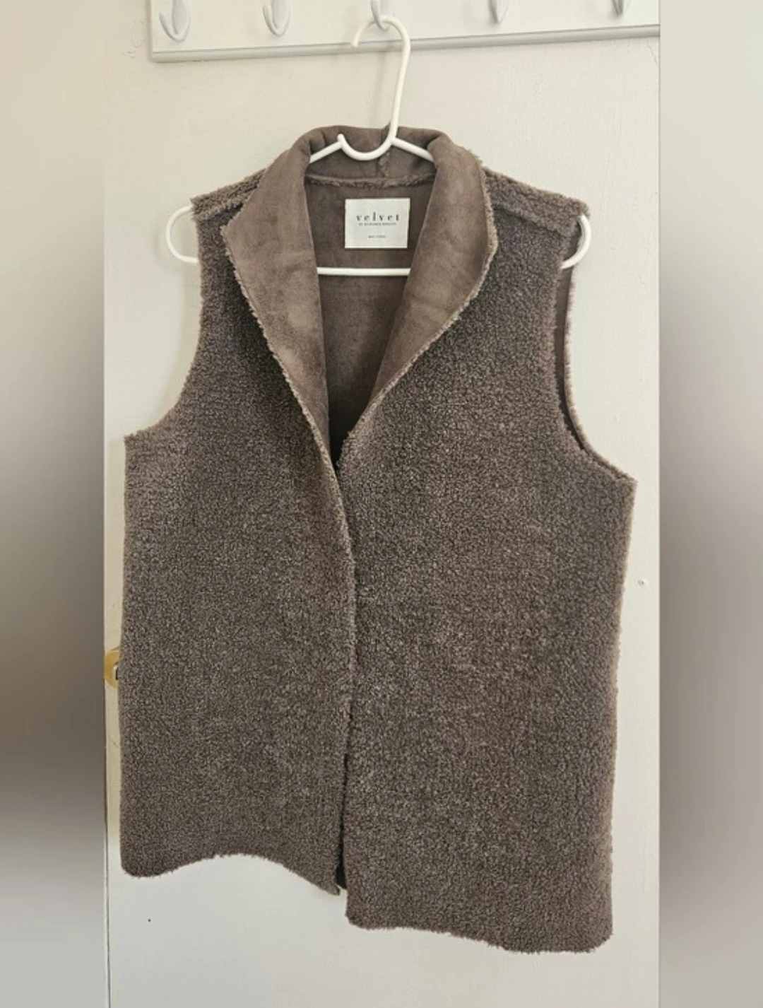 Velvet by Graham & Spencer Faux Shearling Vest