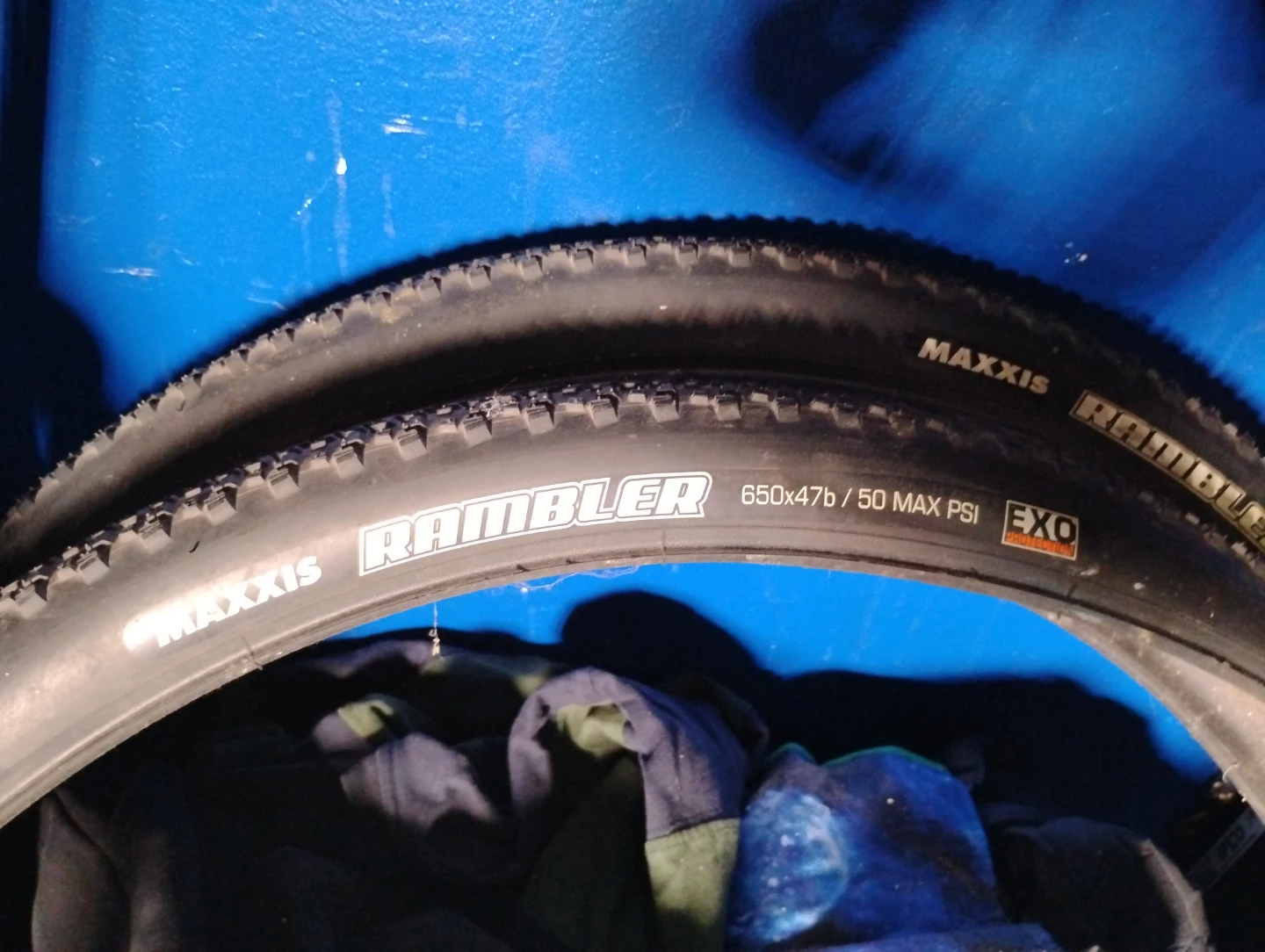 Two Maxxis Rambler Tires 650x47b