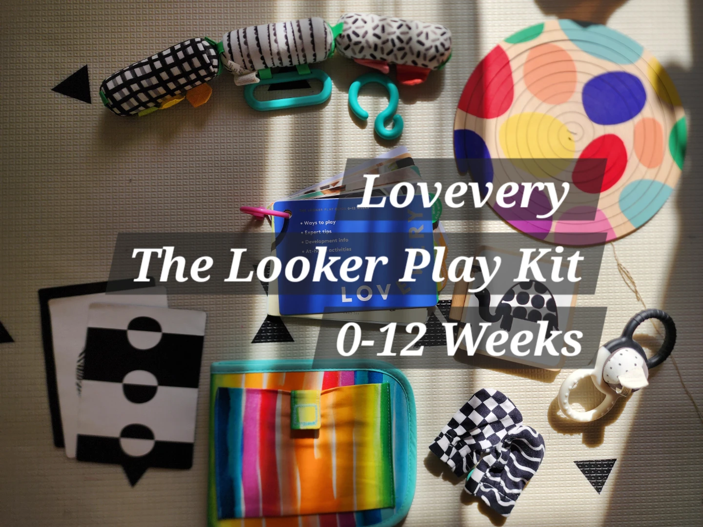Lovevery The Looker Play Kit 0-12 Weeks