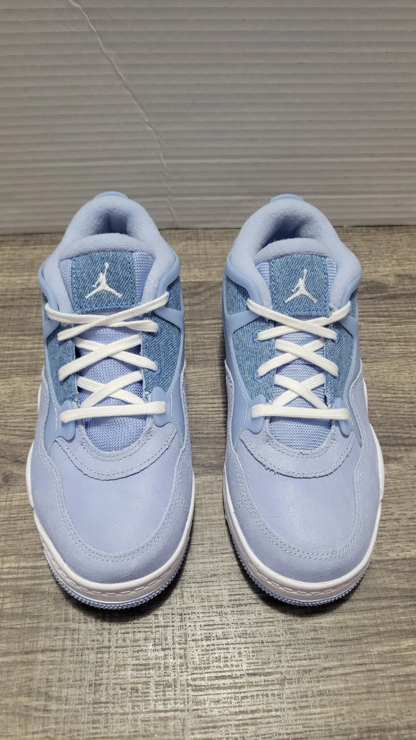 Nike Jordan Flight Club 91 Light Blue Shoes Boys Size 3Y