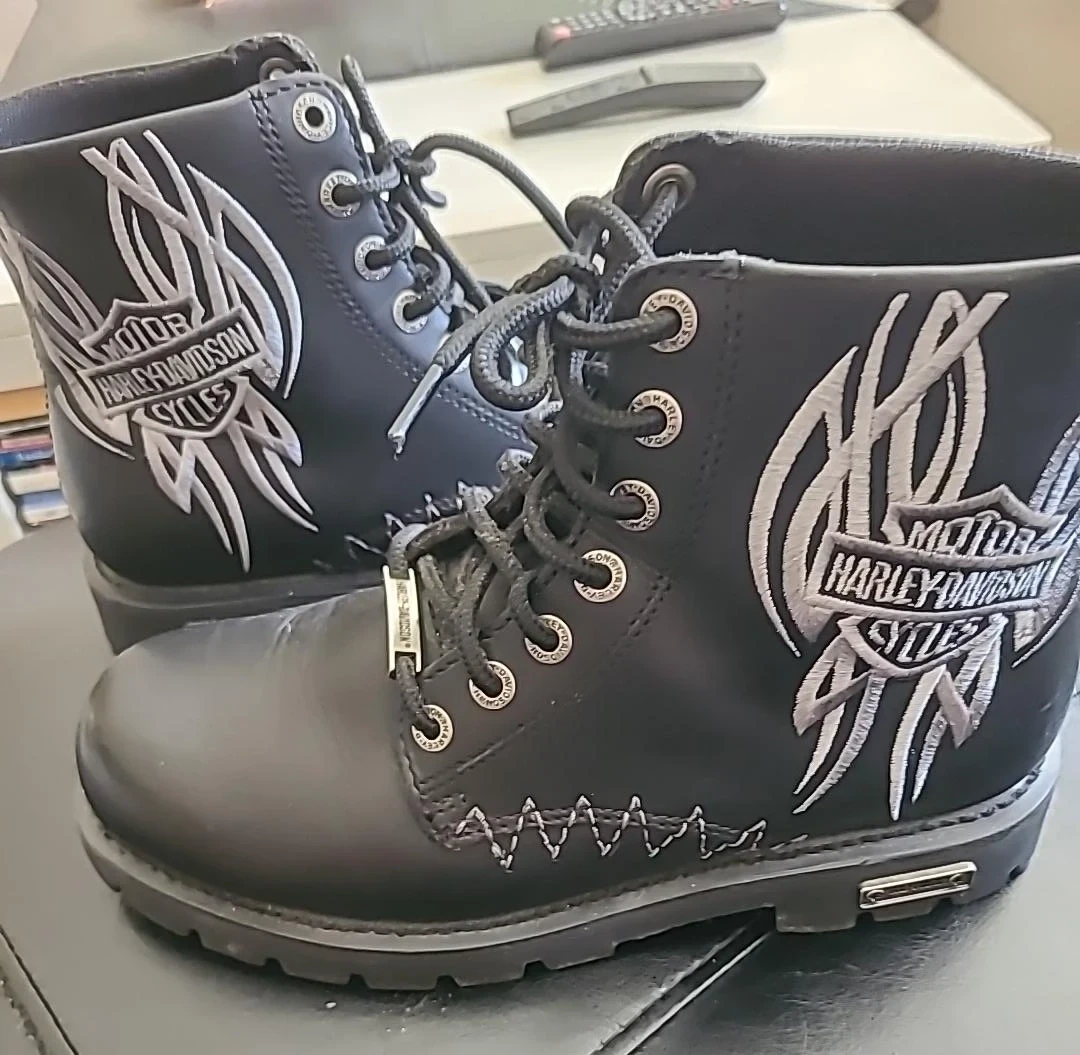 Harley-Davidson Black Boots - photo 4