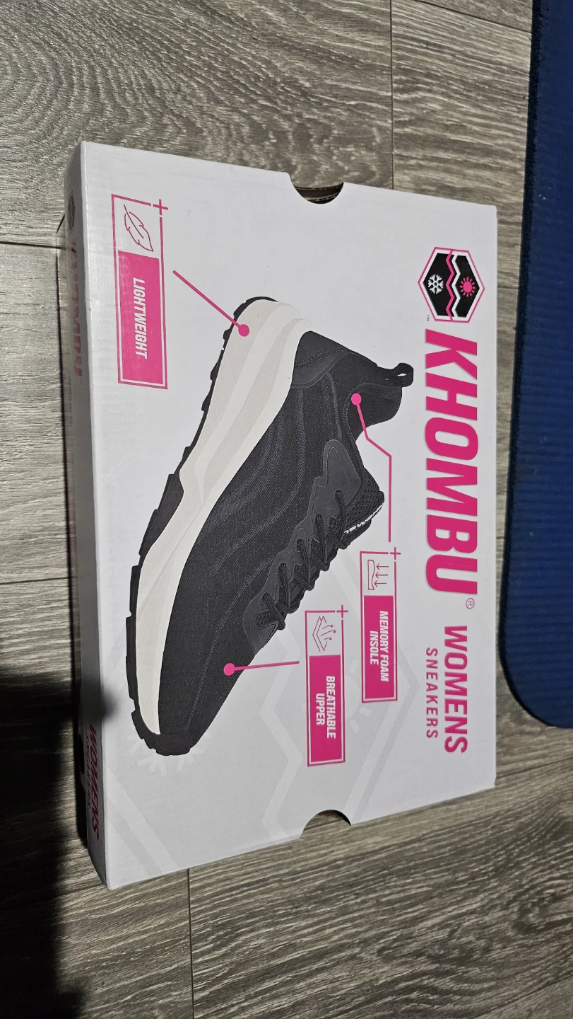 Khombu Women's Sneakers - Black - Size 6M - photo 5