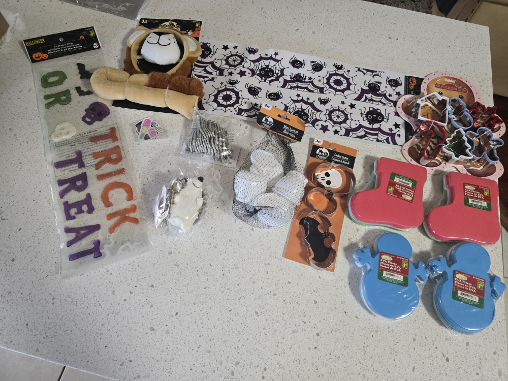 Assorted Halloween and Craft Decoration Lot - photo 2